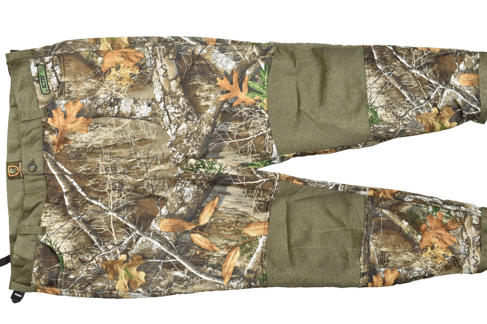 Drake Non-Typical Activ-XL Men 2XL 44-46 Realtree Edge Camo Fleece Lined Hunting